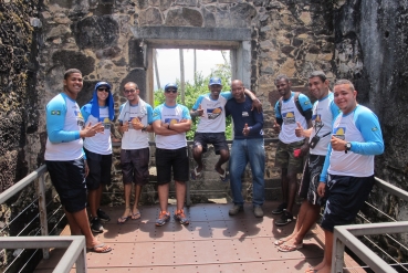 Cursos de Primeiros Socorros + Castelo Garcia D'Avila - Equipe Portomar 